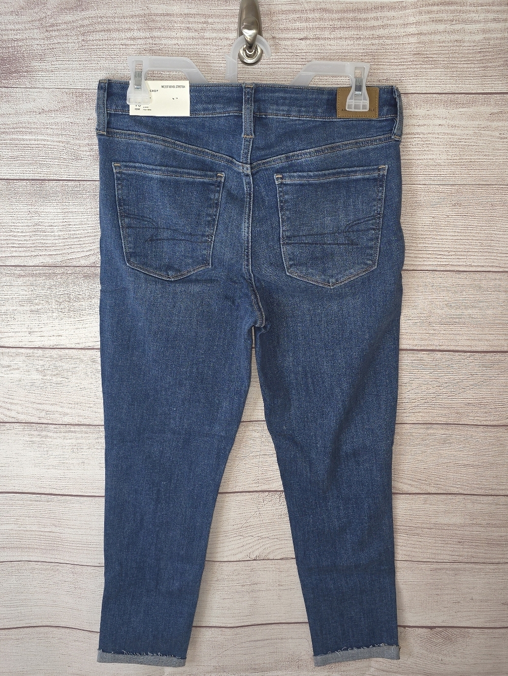 NWT American Eagle Hi-Rise Jegging Crop Size 10 SHORT - Picture 2 of 7